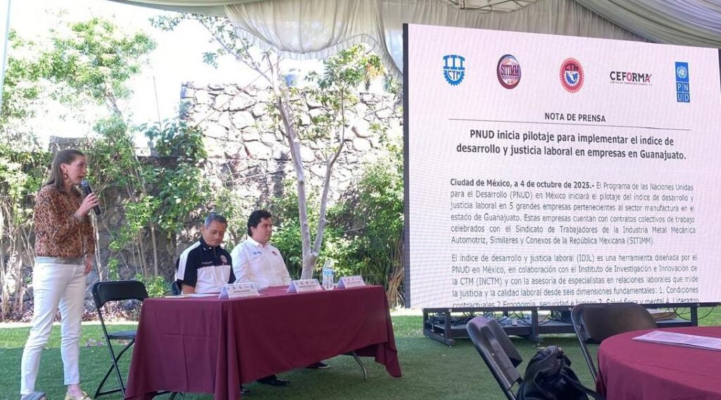 Naciones Unidas evalúa desarrollo y justicia laboral en empresas de Guanajuato