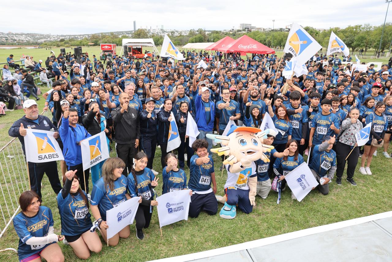 SABES en Guanajuato impulsa convivencia con su 13ª Carrera