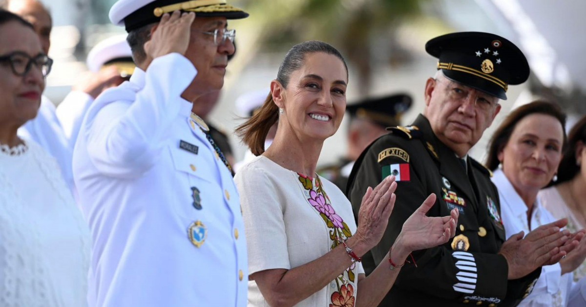 Sheinbaum asegura que las fuerzas armadas no reprimirán al pueblo