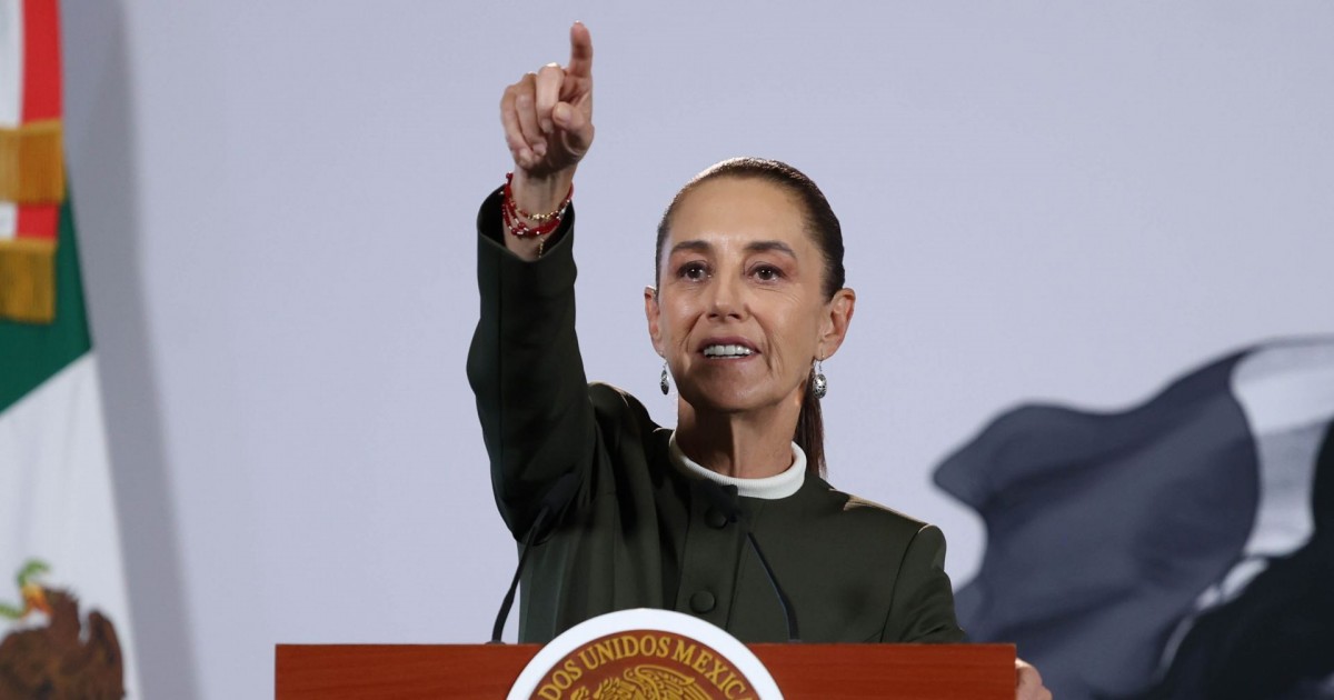 Sheinbaum establece plazo a Robledo para plan sobre demandas del IMSS